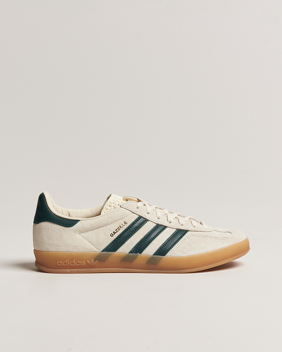 adidas Originals Gazelle Indoor Sneaker White Green bei Care of Carl