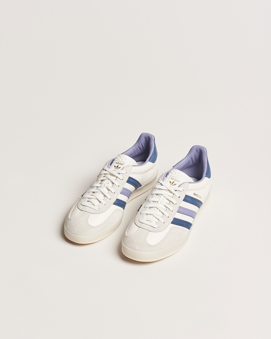 adidas Originals Gazelle Indoor Sneaker White Blue bei Care of Carl