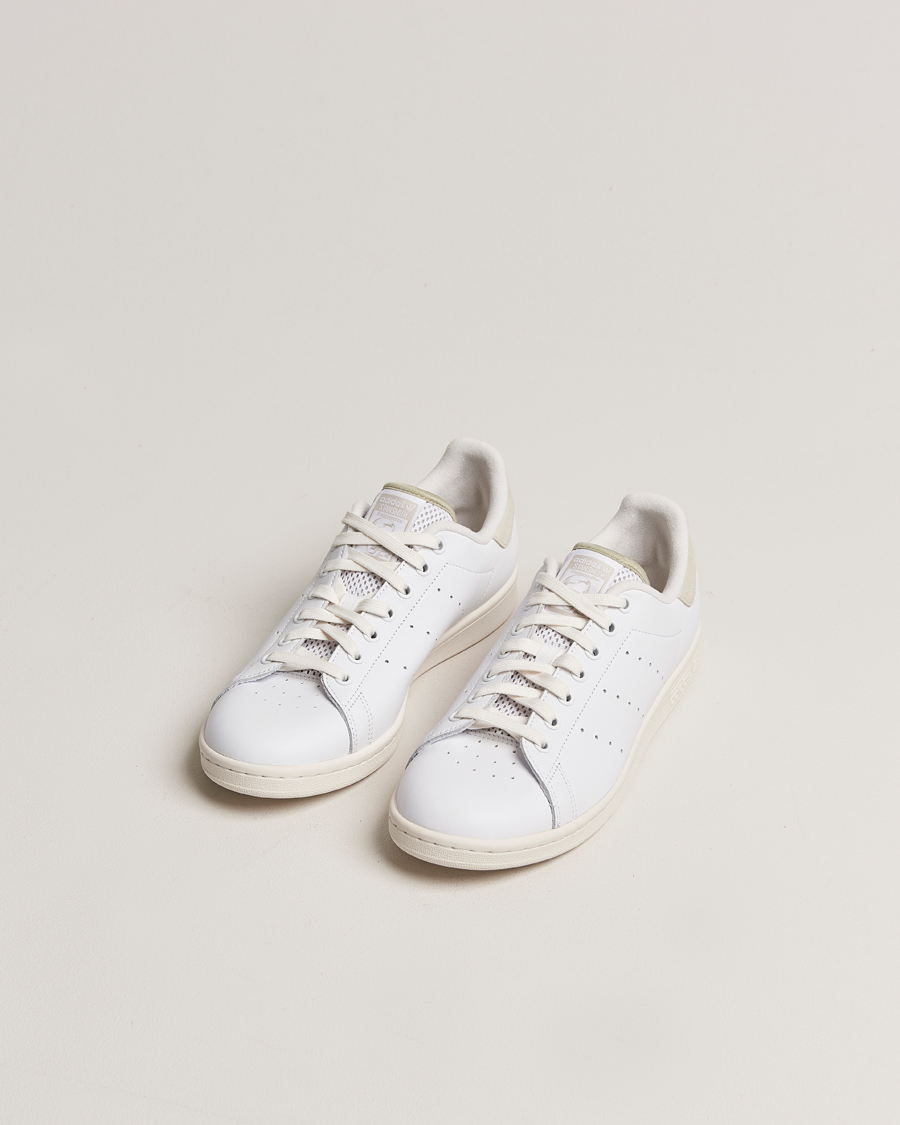 Adidas originals white and grey stan smith trainers best sale