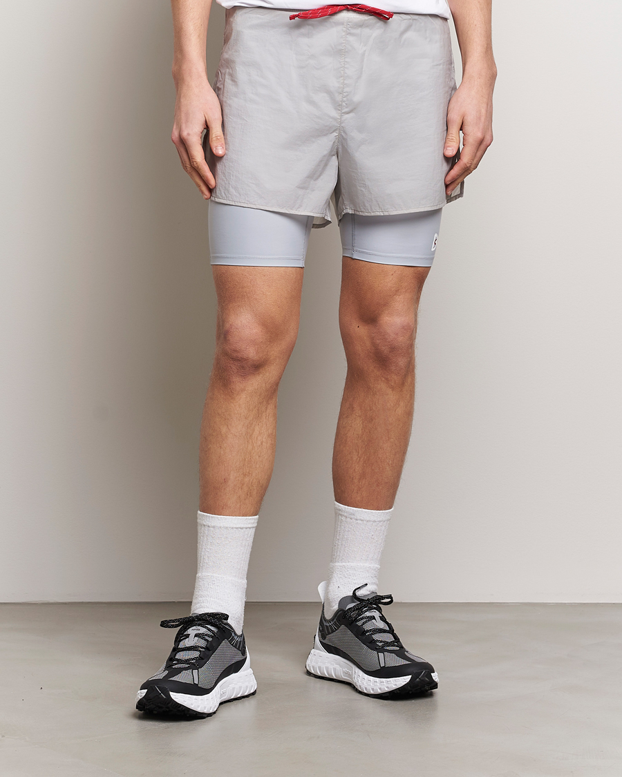 Herren | Shorts | District Vision | Ripstop Layered Trail Shorts Moonbeam