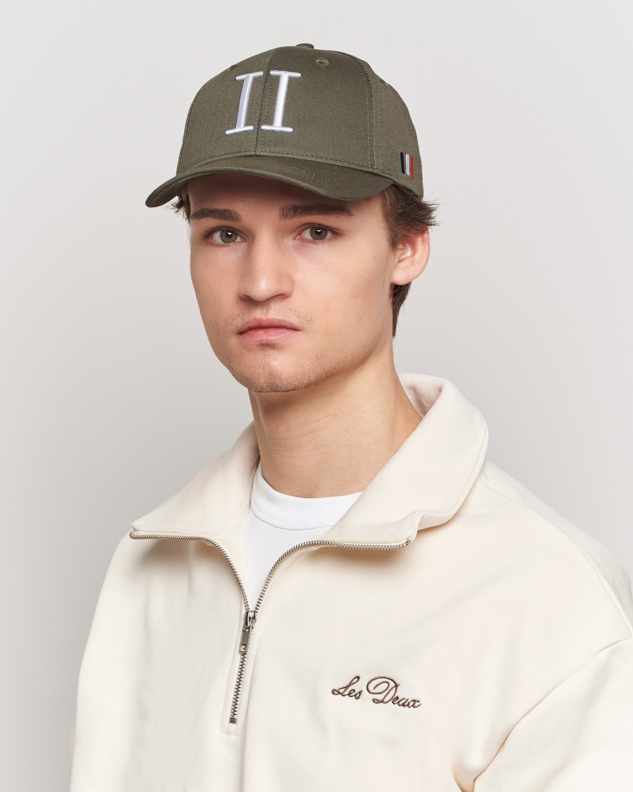 Herren | Caps | LES DEUX | Encore Organic Cotton Baseball Cap II Dark Green