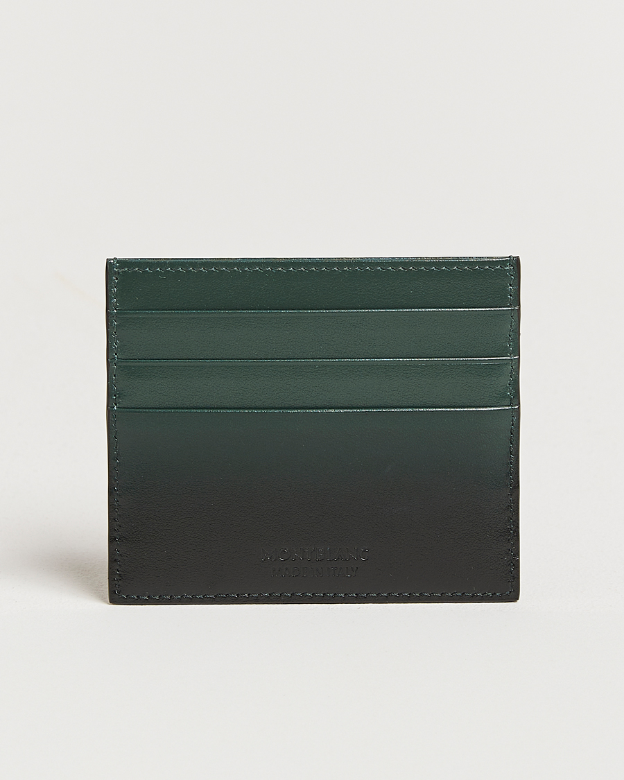 Herren |  | Montblanc | Meisterstück Card Holder 6cc Sfumato British Green