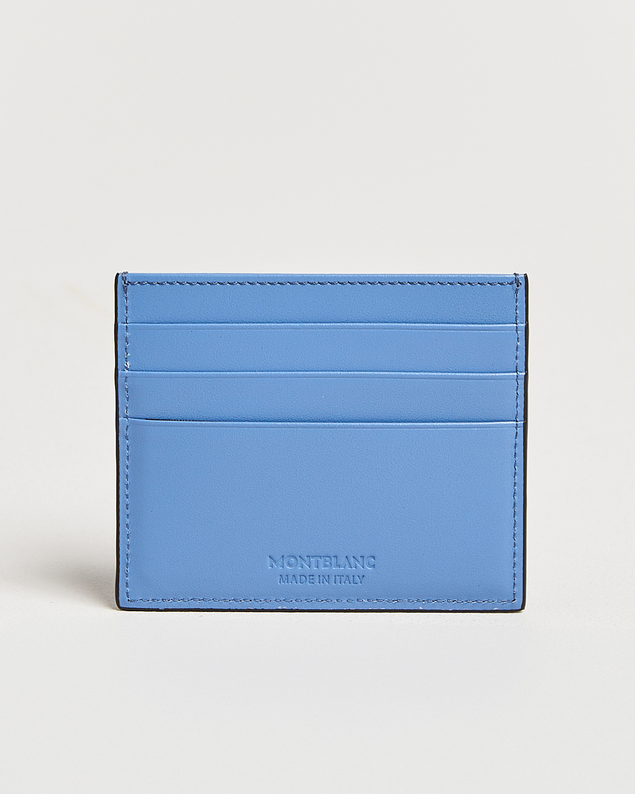 Herren |  | Montblanc | Meisterstück Card Holder 6cc Dusty Blue