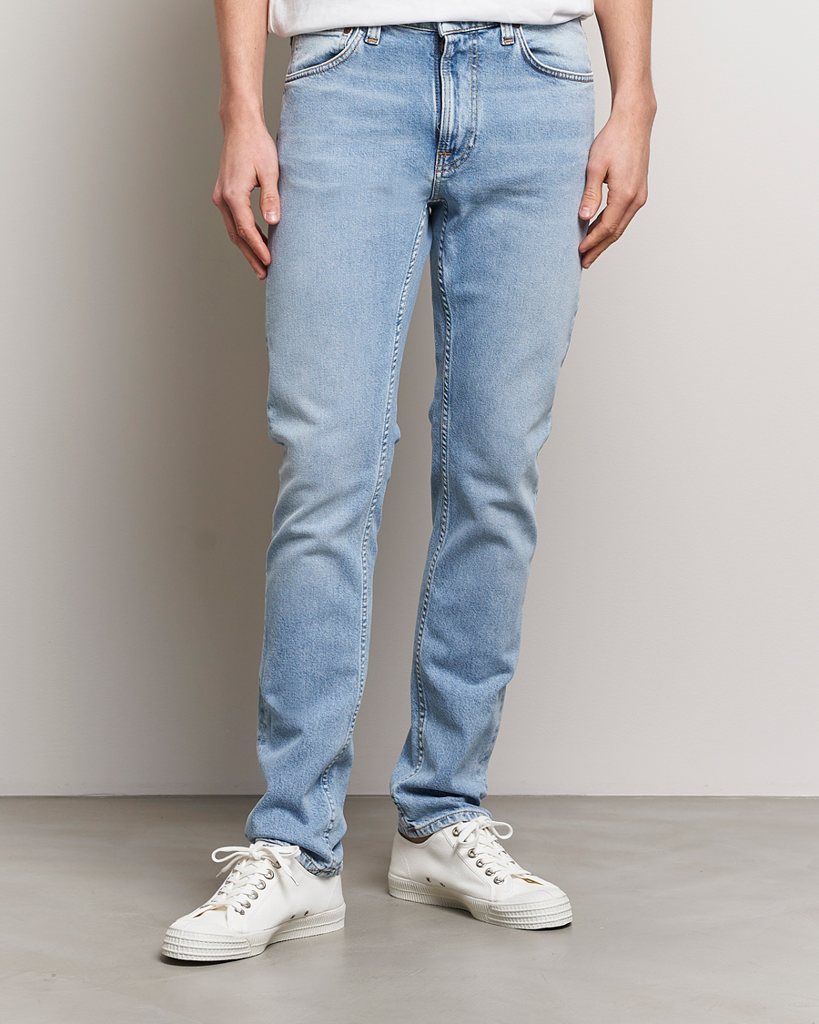 Herren | Nudie Jeans | Nudie Jeans | Lean Dean Jeans Warm Days Blue