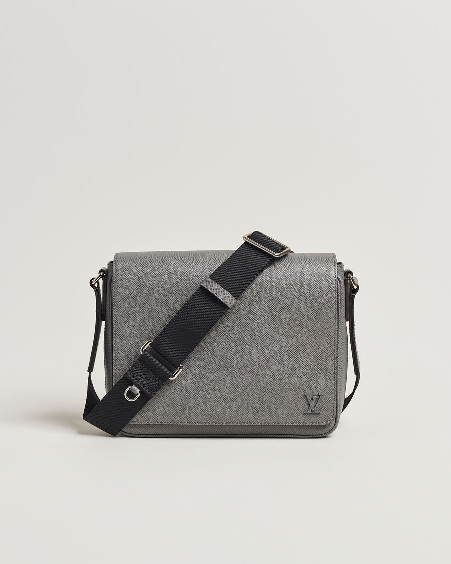 Louis vuitton crossbody white and grey sale