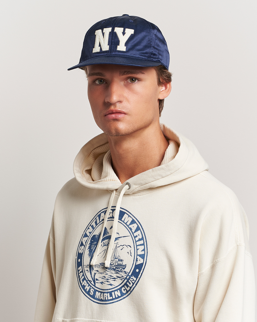 Herren |  | Polo Ralph Lauren | NY Satin Baseball Cap Newport Navy