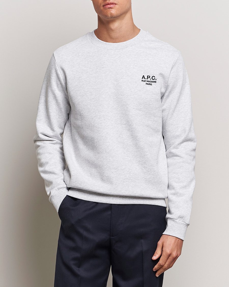 Herren |  | A.P.C. | Rue Madame Sweatshirt Heather Grey