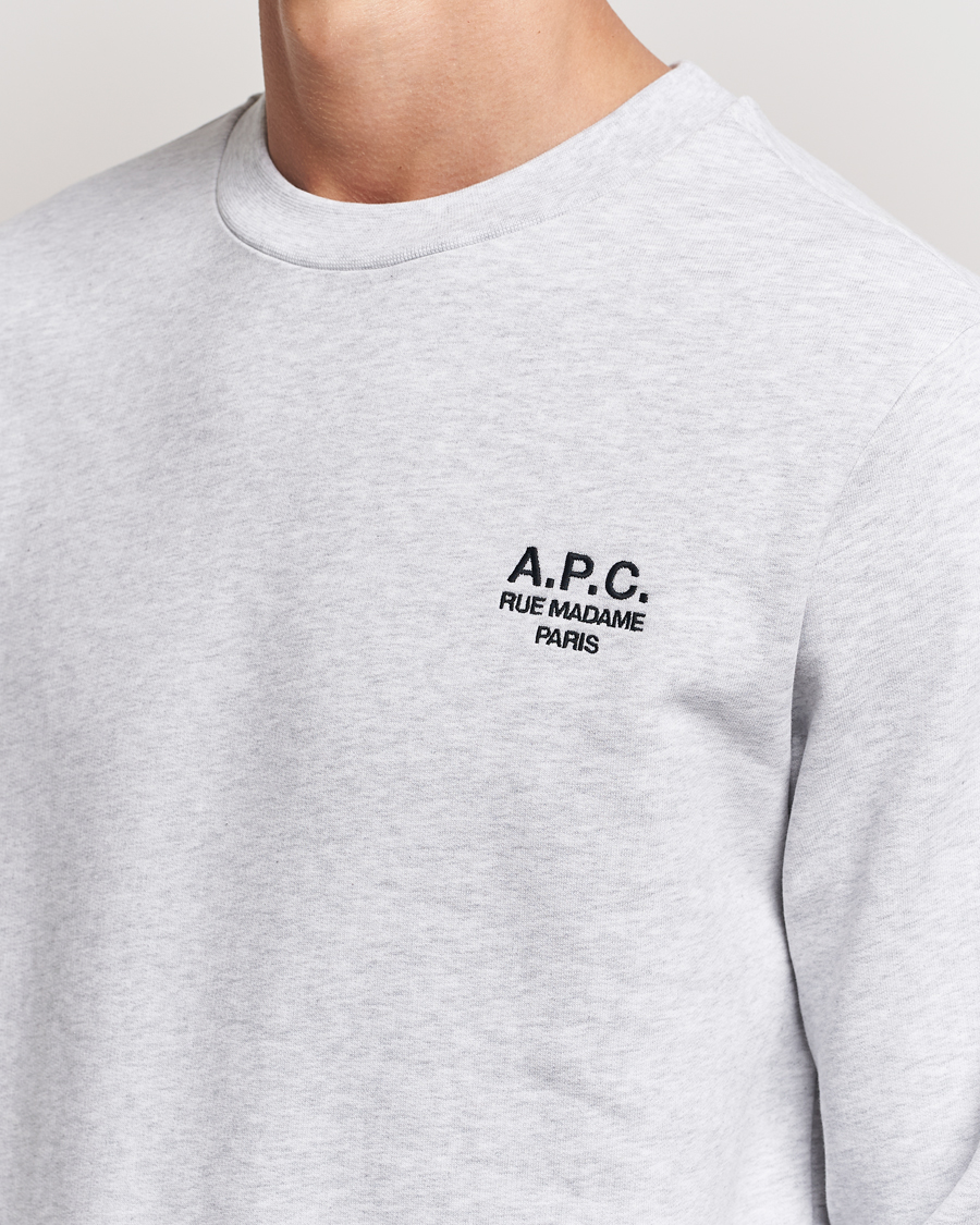 A.P.C. Rue Madame Sweatshirt Heather Grey