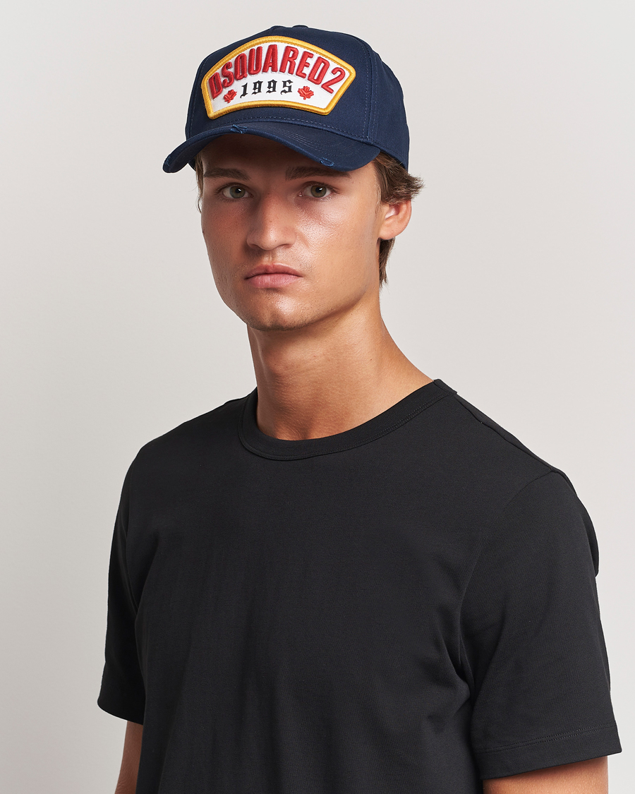 Herren |  | Dsquared2 | Logo Baseball Cap Navy