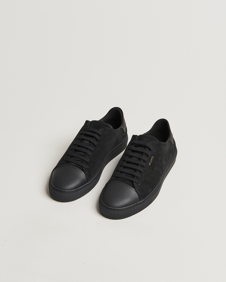 Axel Arigato Clean 90 Suede Cap Sneaker Black