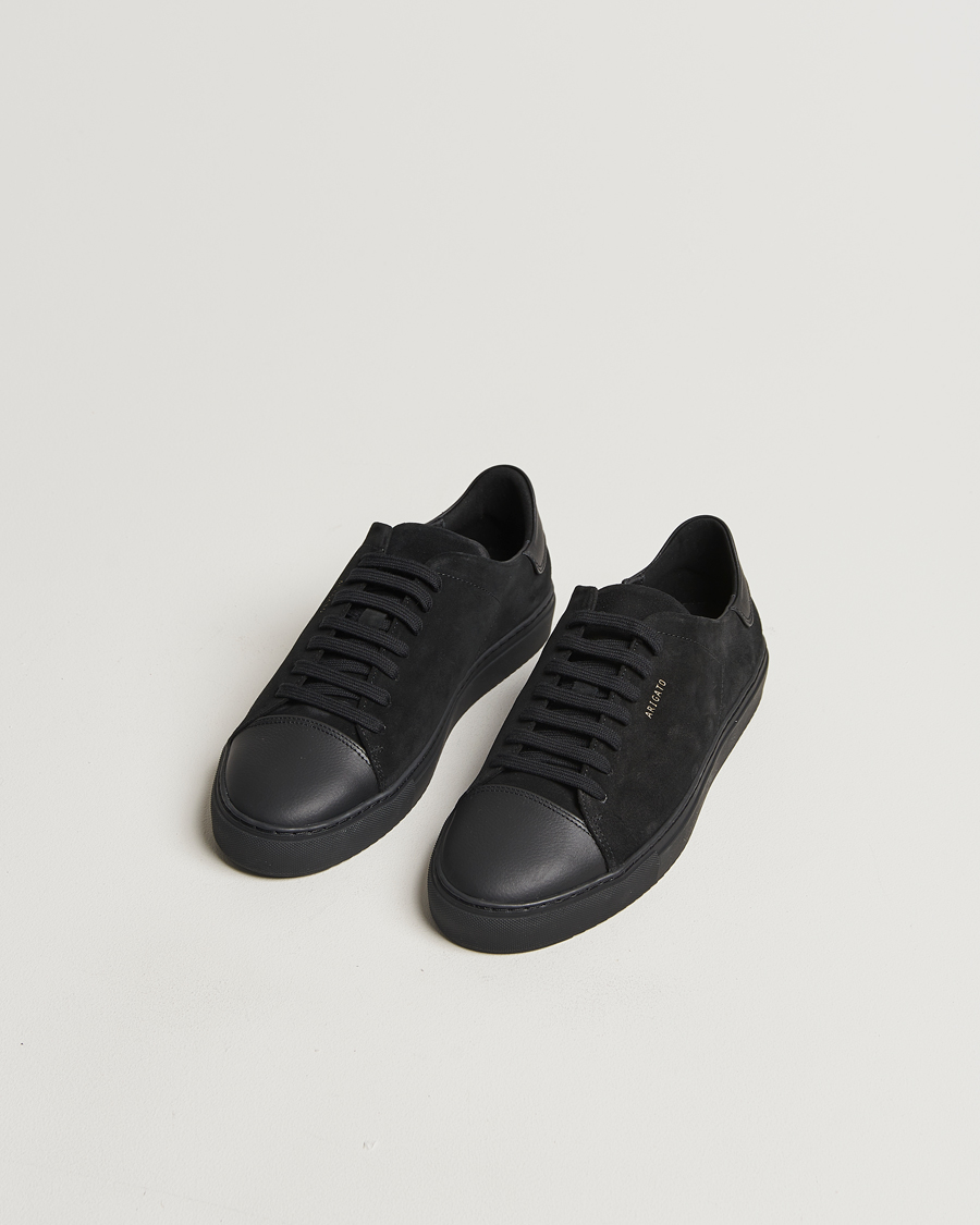 Herren |  | Axel Arigato | Clean 90 Suede Cap Sneaker Black