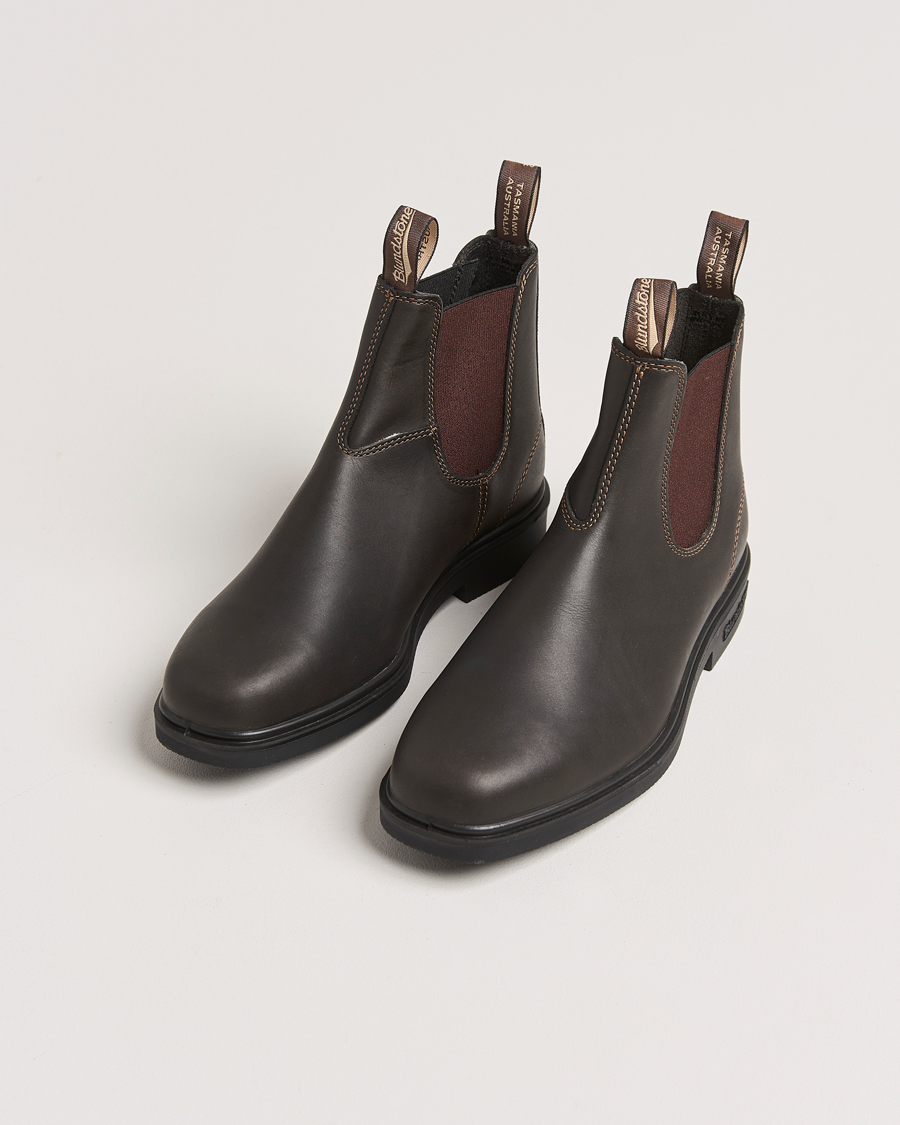 Herren | Boots | Blundstone | 062 Dress Leather Chelsea Boot Stout Brown