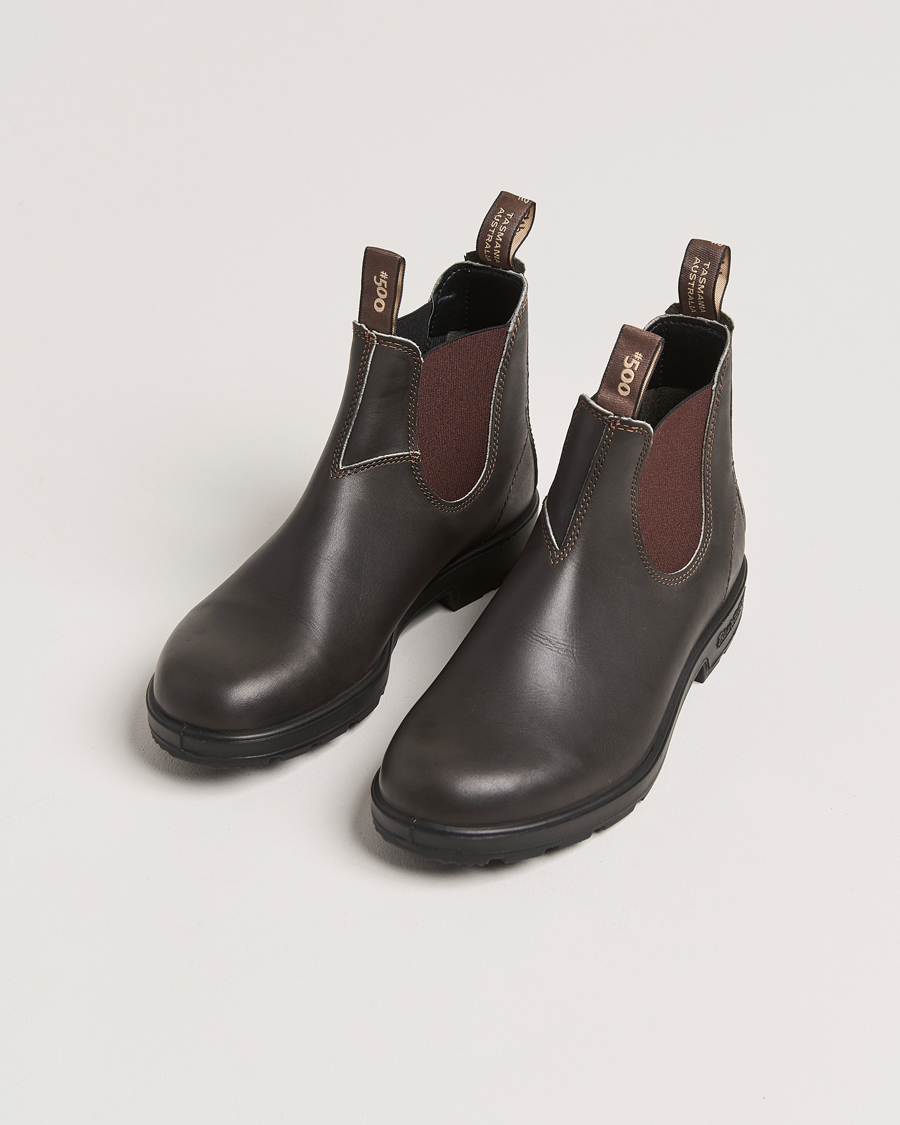 Herren | Schuhe | Blundstone | 500 Original Leather Chelsea Boot Stout Brown