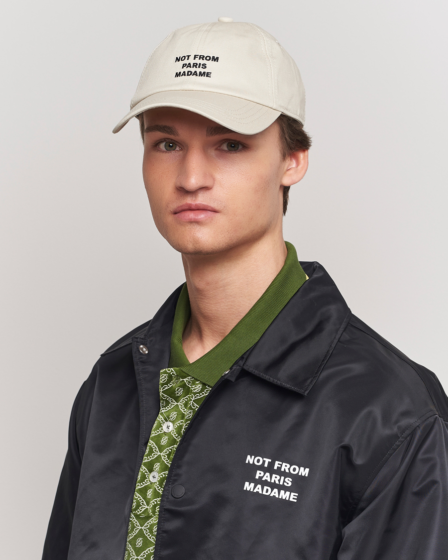 Herren | Hüte & Mützen | Drôle de Monsieur | Slogan Baseball Cap Mastic