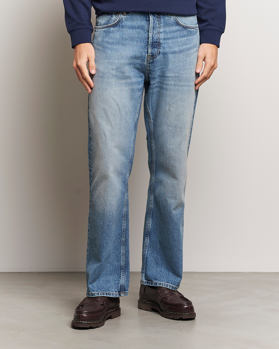 Herren |  | GANT 240 Mulberry Street | Bootcut Jeans Mid Blue Vintage