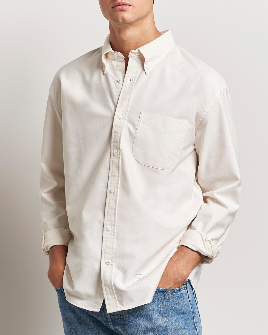 Herren |  | GANT 240 Mulberry Street | Regular Fit US Oxford Shirt Cream