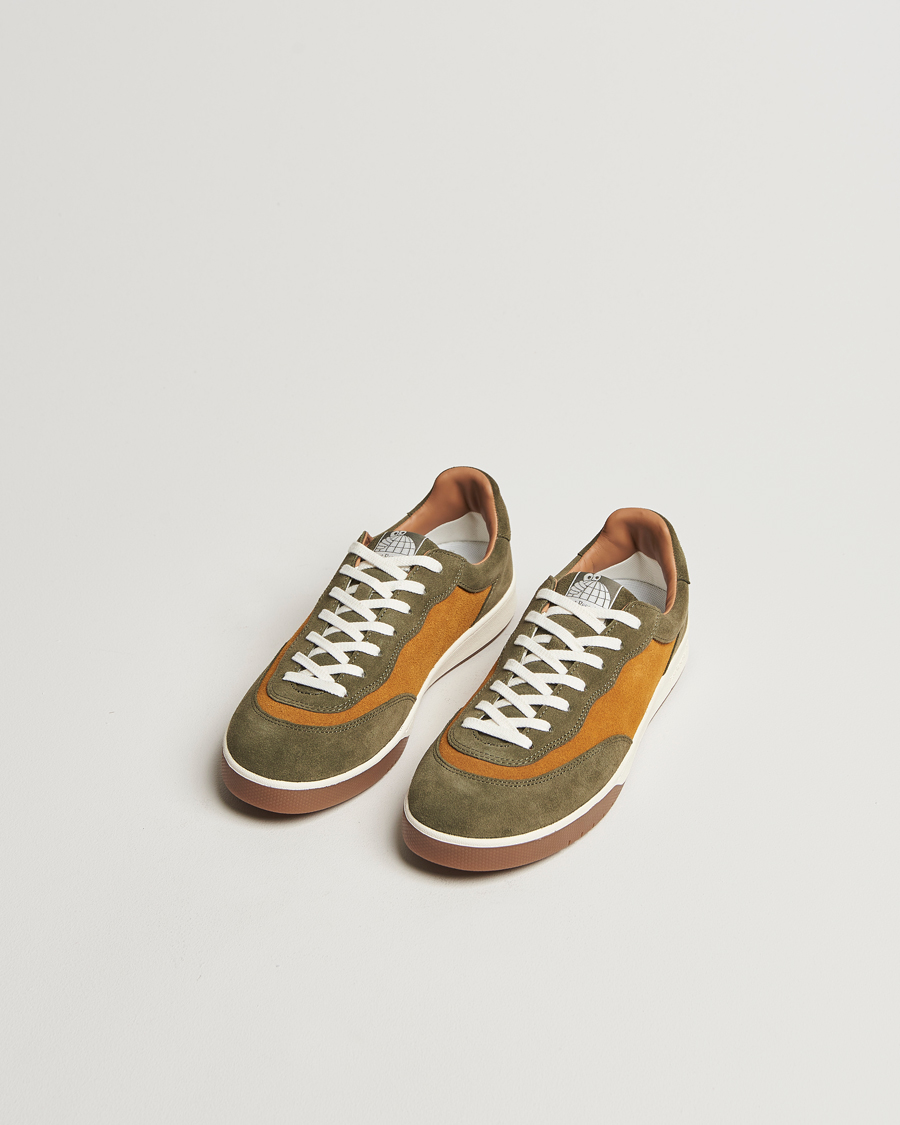 Herren | Sneaker | Last Resort | CM001 Suede Sneaker Olive/Golden Brown