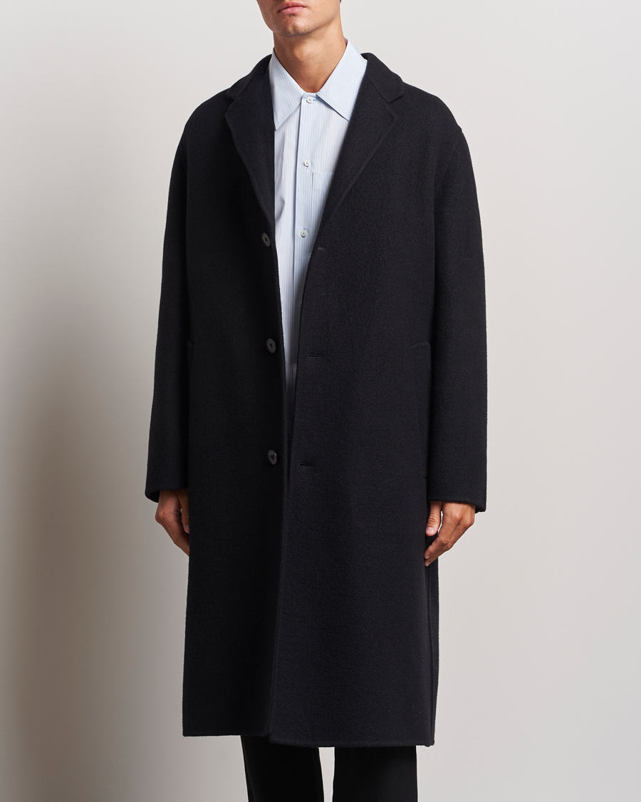 Herren | Mäntel | Jil Sander | Felted Wool Coat Black