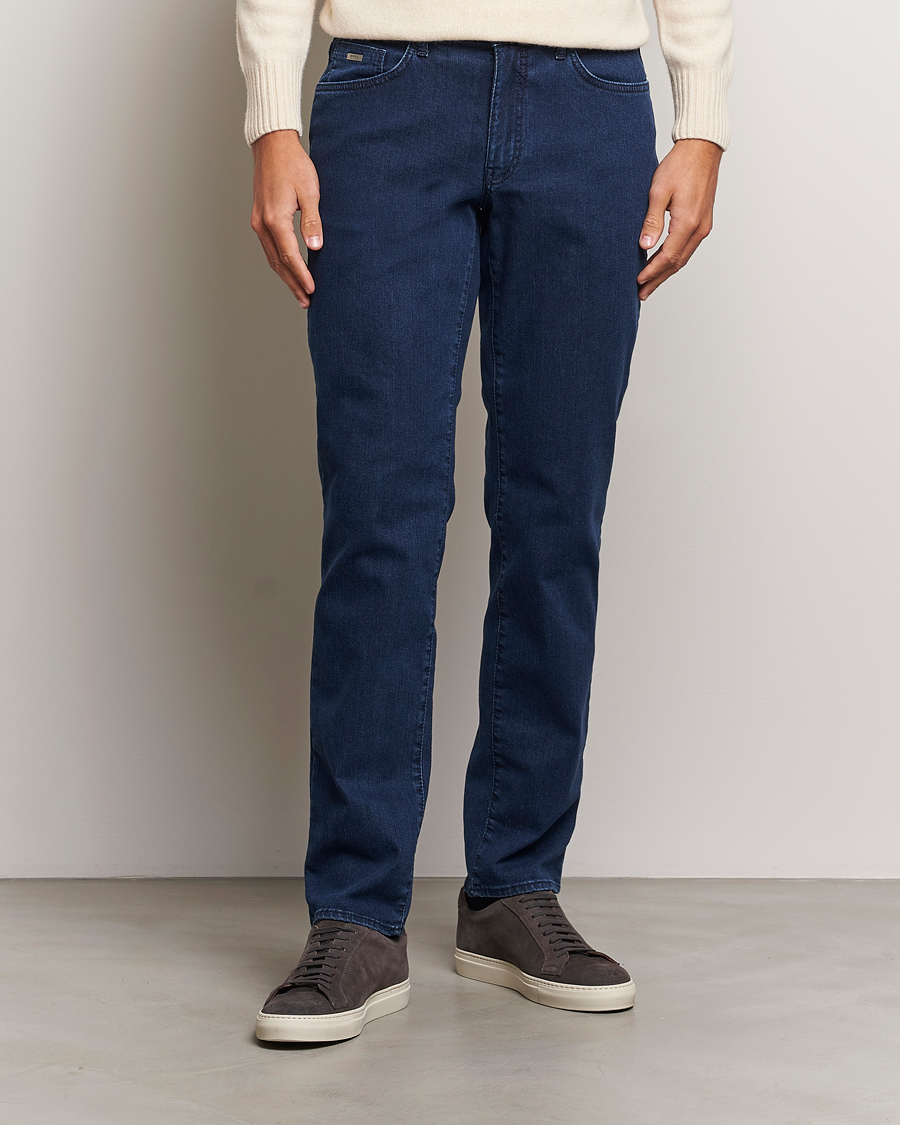 Herren | Brax | Brax | Cadiz Premium Flex Denim Dark Blue