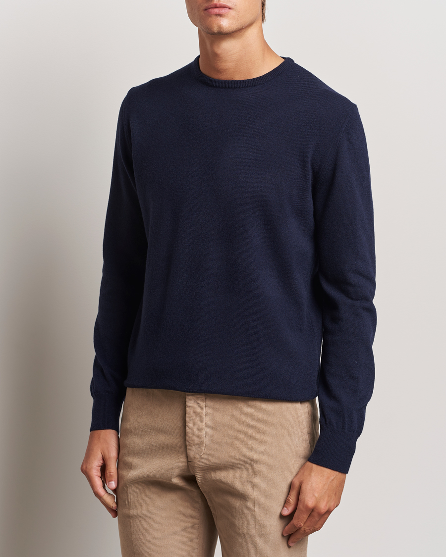 Herren | Morgano | Morgano | Wool/Cashmere Crewneck Navy