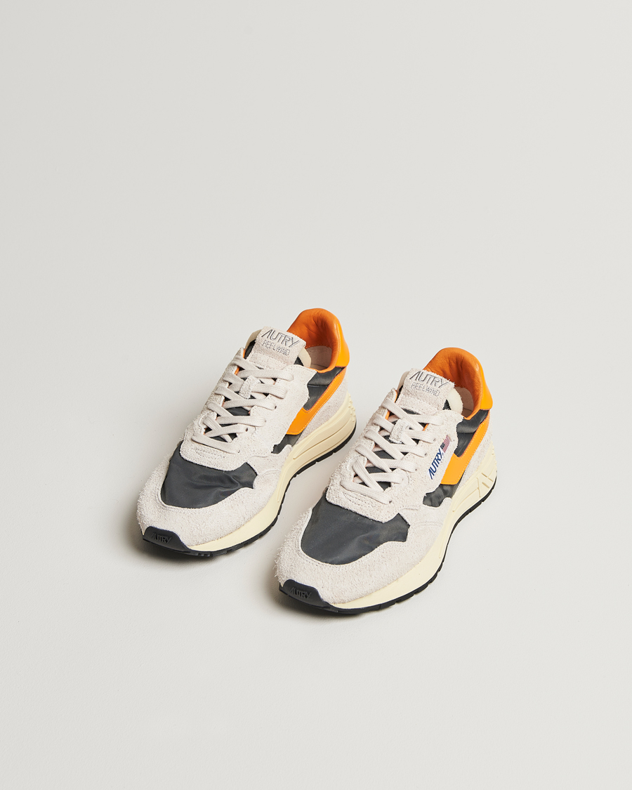 Herren | Autry | Autry | Reelwind Running Sneaker White/Grey/Orange