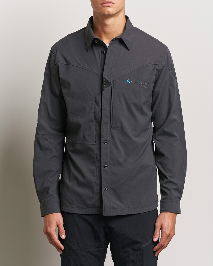 Herren | Kleidung | Klättermusen | Garm Technical Outdoor Shirt Raven