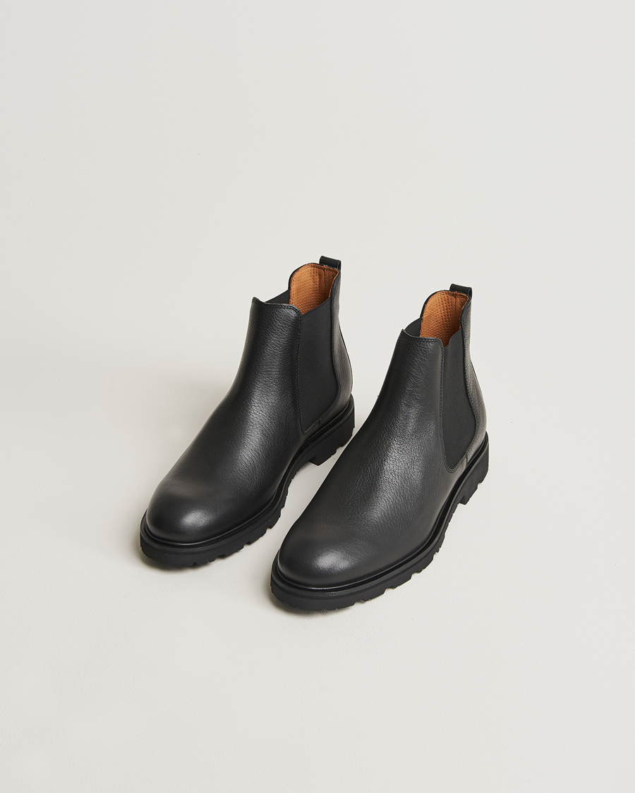 Herren | Chelsea-Boots | UBR | Thunder Chelsea Leather Boot Black