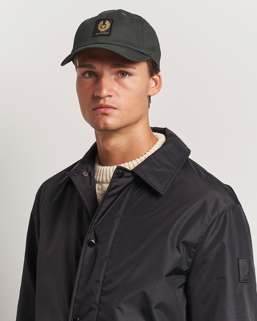 Herren |  | Belstaff | Phoenix Logo Cap Tile Green