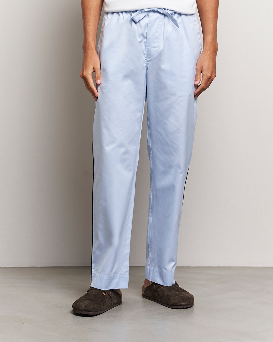 Herren | Pyjama Hosen | Tekla | Sateen Pyjama Pants Bellhop Blue