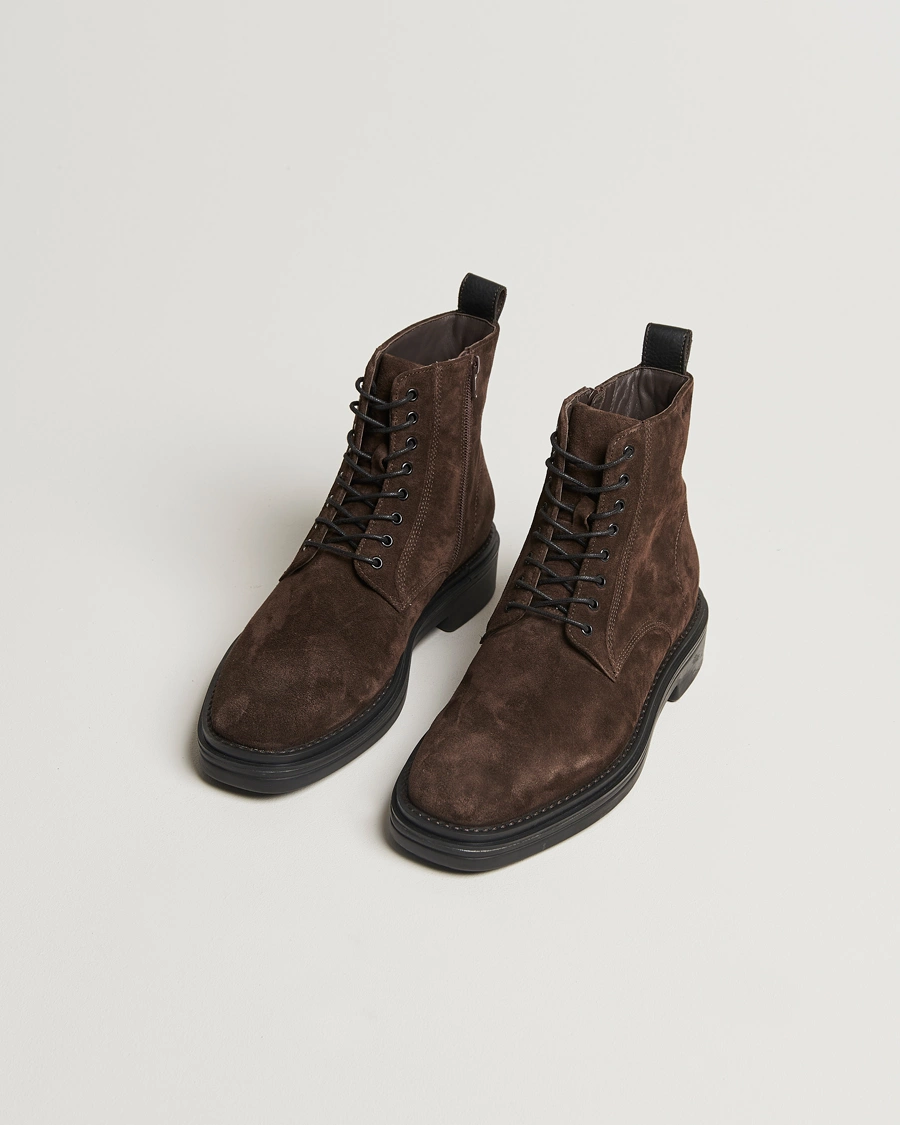 Herren |  | GANT | Boggar Suede Boot Espresso Brown