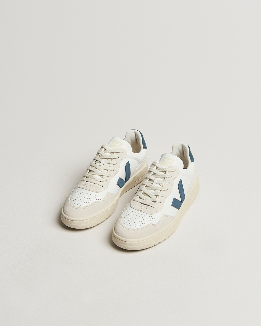 Herren | Veja | Veja | V-90 Leather Sneaker Extra White California