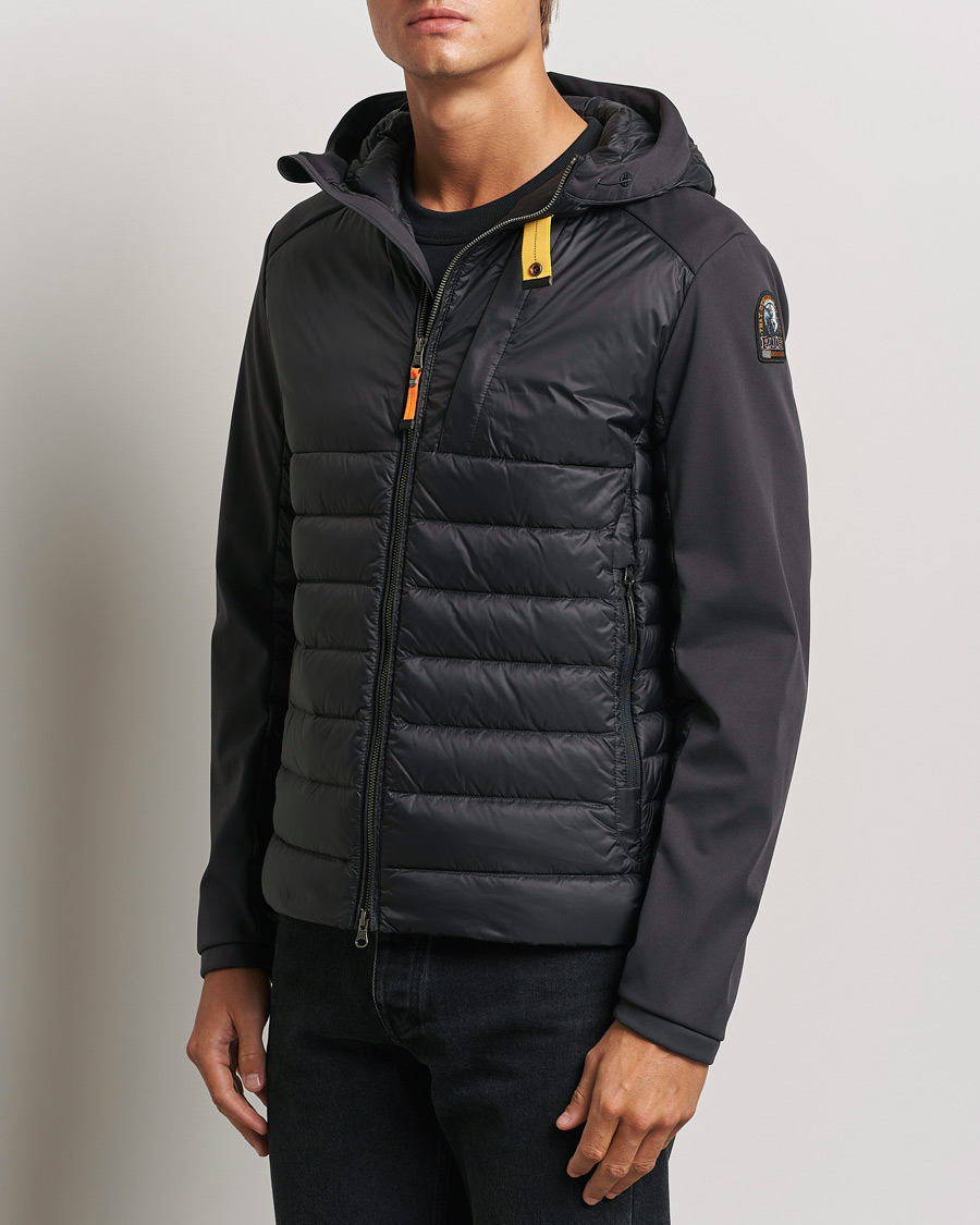 Herren |  | Parajumpers | Kinari Hybrid Hooded Jacket Black