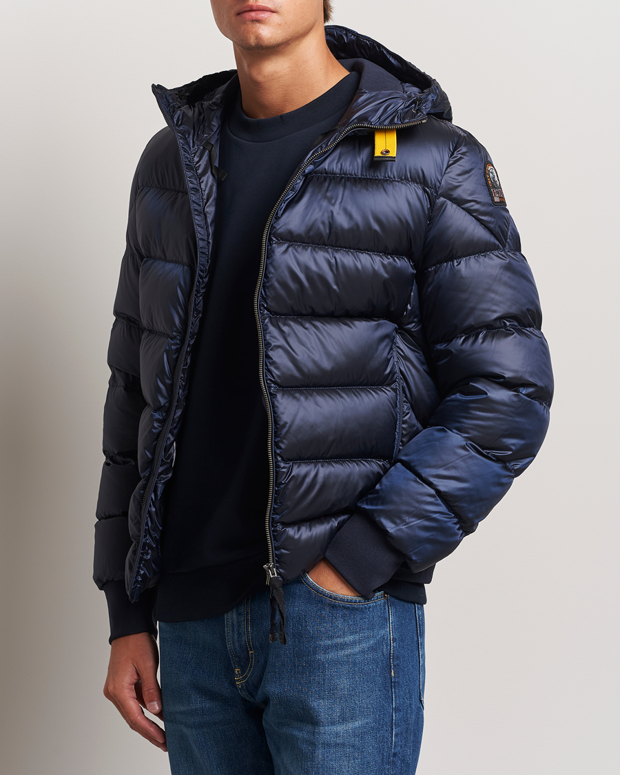 Herren |  | Parajumpers | Pharrell Sheen High Gloss Jacket Blue Navy