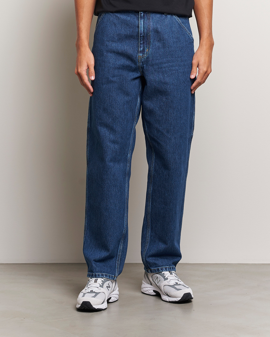 Herren | Kleidung | Carhartt WIP | Single Knee Smith Denim Pants Blue Stone Washed