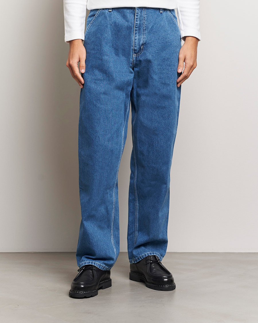 Herren |  | Carhartt WIP | Simple Pant Norco Denim Blue Stone Washed