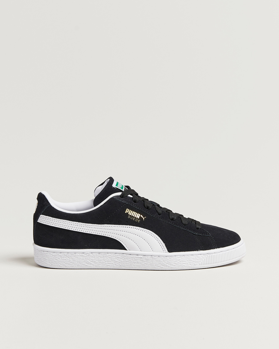 Black puma suede shoes online