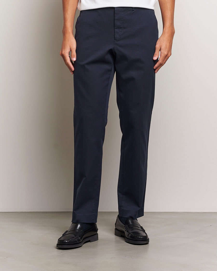 Herren |  | J.Lindeberg | Lois Flannel Twill Pants Navy