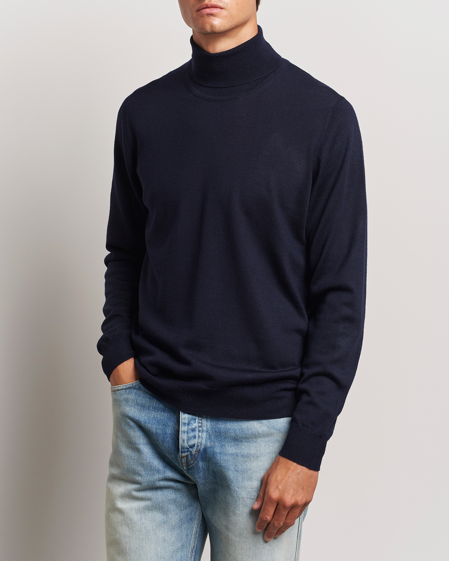 Herren |  | J.Lindeberg | Kaden Merino Turtleneck Navy