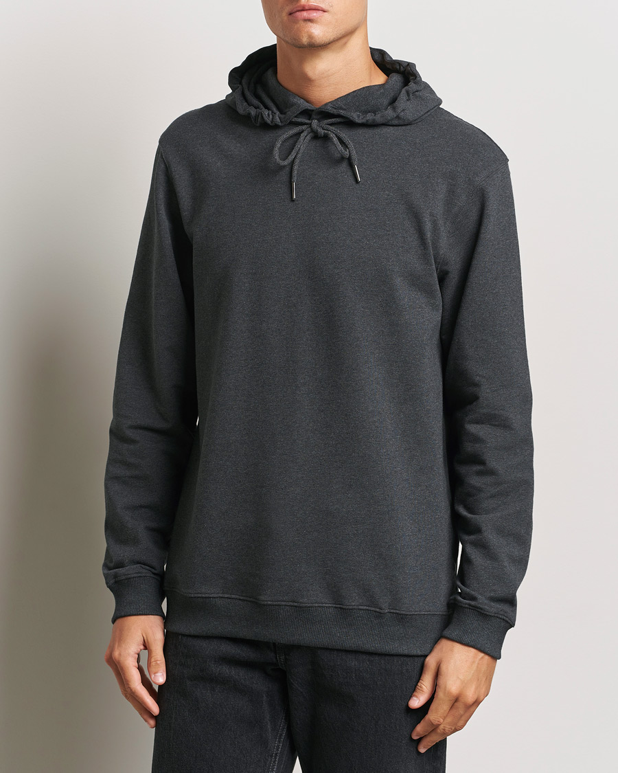 Herren |  | Bread & Boxers | Loungewear Hoodie Dark Grey Melange