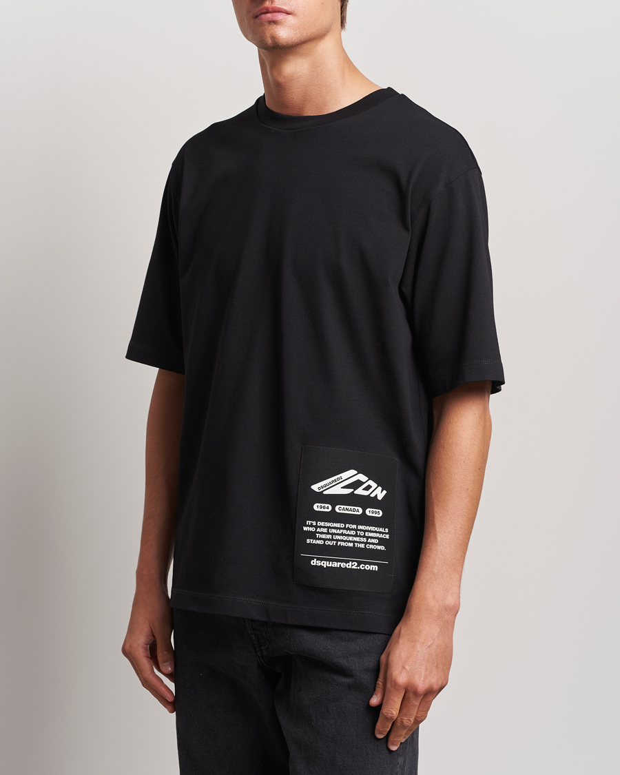 Herren | T-Shirts | Dsquared2 | Icon Evolution T-Shirt Black