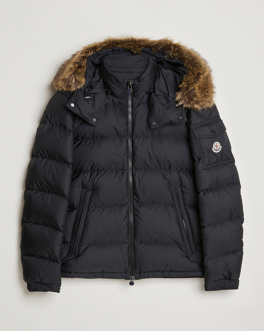 Moncler Maya Faux Fur Jacket Black bei Care of Carl