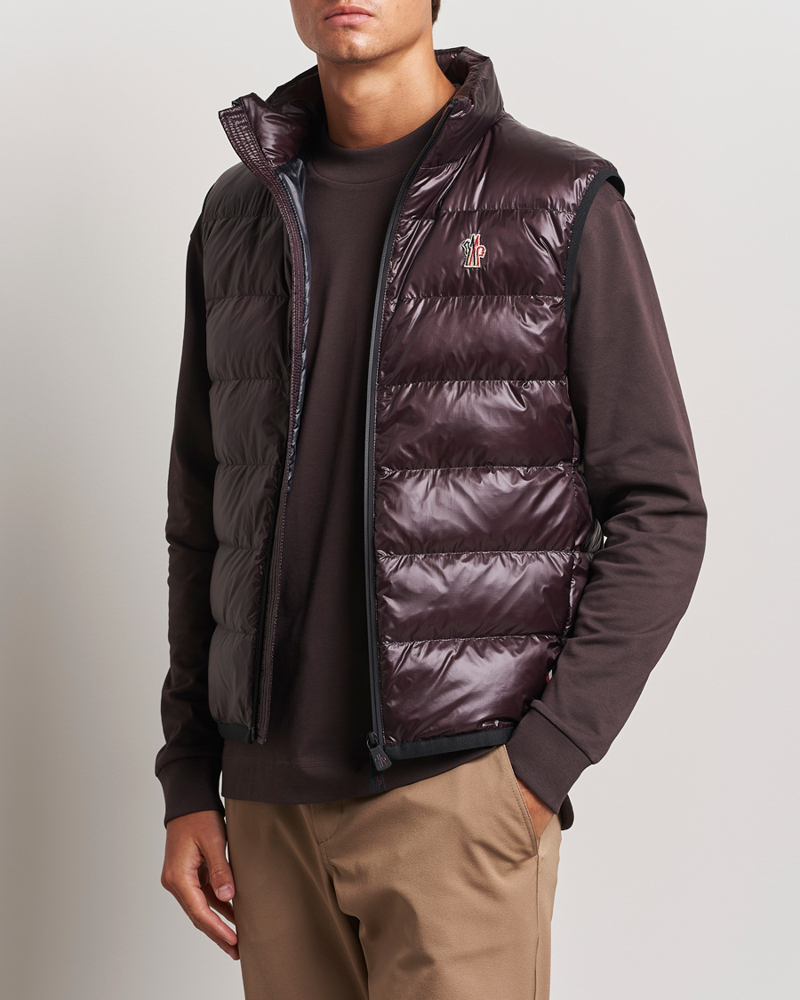 Herren |  | Moncler Grenoble | Down Vest Brown