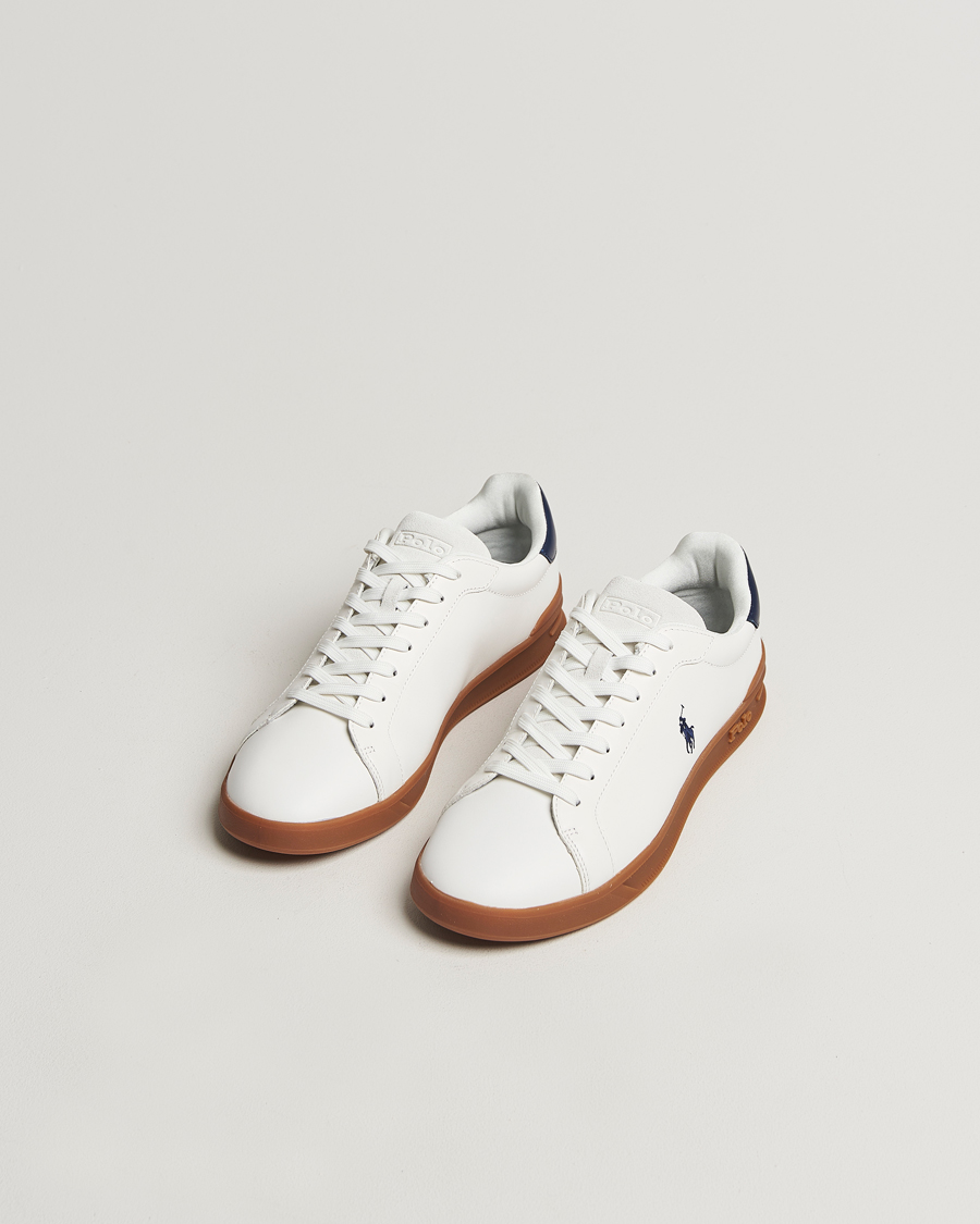 Herren |  | Polo Ralph Lauren | Heritage Count II Low Sneaker Deckwash White/Navy