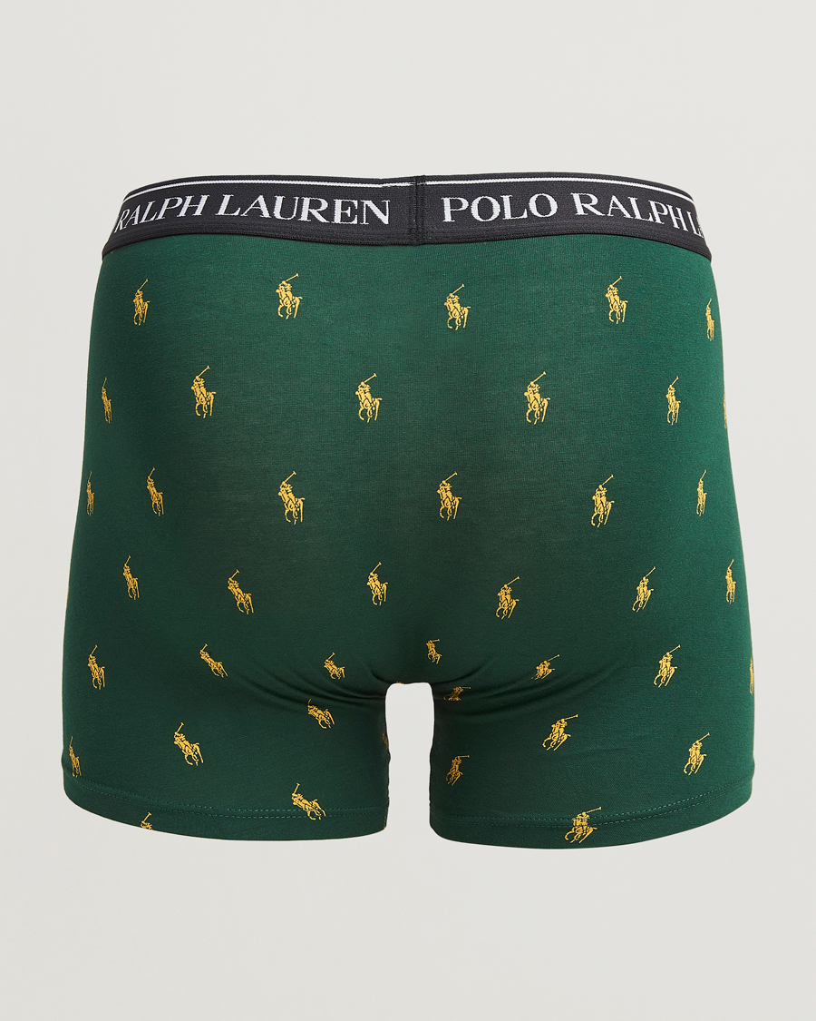 Polo Ralph Lauren 3-Pack Boxer Brief Pine/Gold/Black