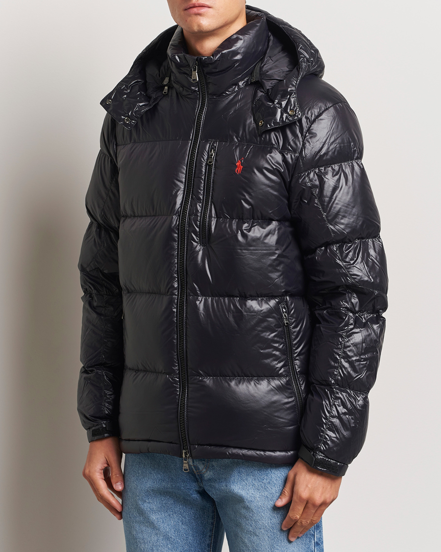 Polo Ralph Lauren El Cap High Gloss Down Jacket Polo Black Glossy bei Care