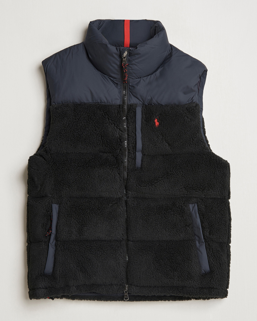 Black ralph lauren gilet mens on sale