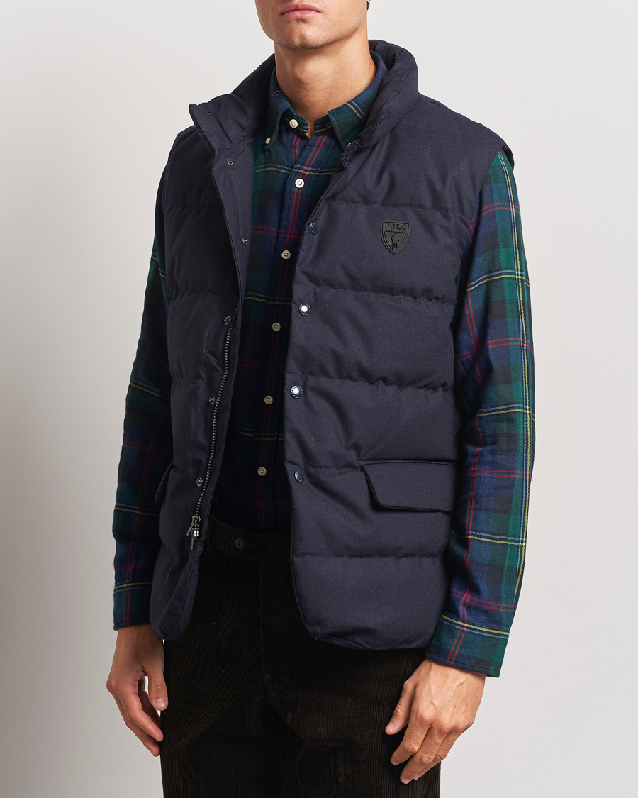 Herren |  | Polo Ralph Lauren | Dunn Wool Vest Collection Navy