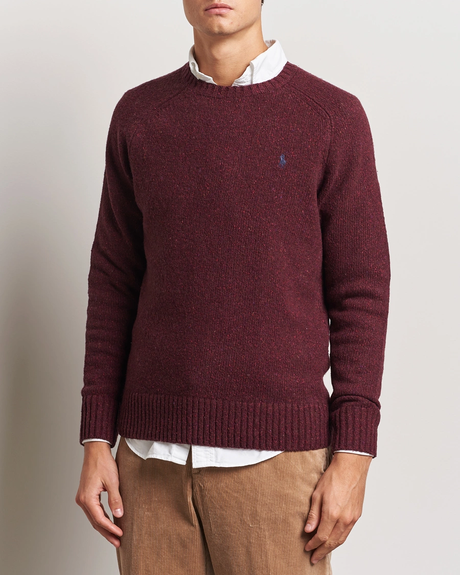 Herren |  | Polo Ralph Lauren | Donegal Sweater Aged Wine