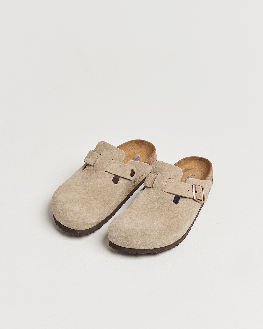 Herren |  | BIRKENSTOCK | Woman Boston Soft Footbed Taupe Suede