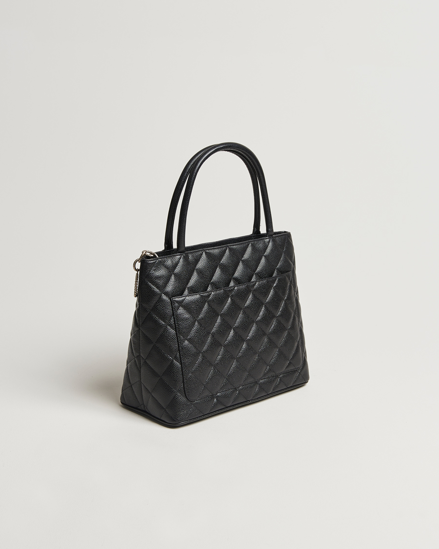Herren | Gifts for Her | Chanel Pre-Owned | Médallion Tote Bag Black Caviar